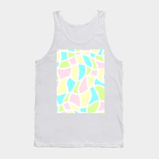 Wavy surfaces pastel Tank Top